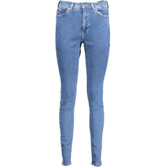 Tommy Hilfiger Blue Cotton Women Skinny Jean - Jeans