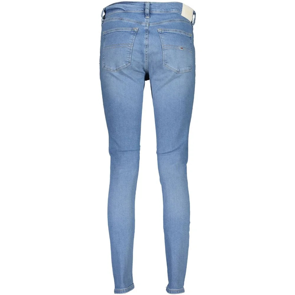 Tommy Hilfiger Blue Cotton Women Skinny Jean - Jeans