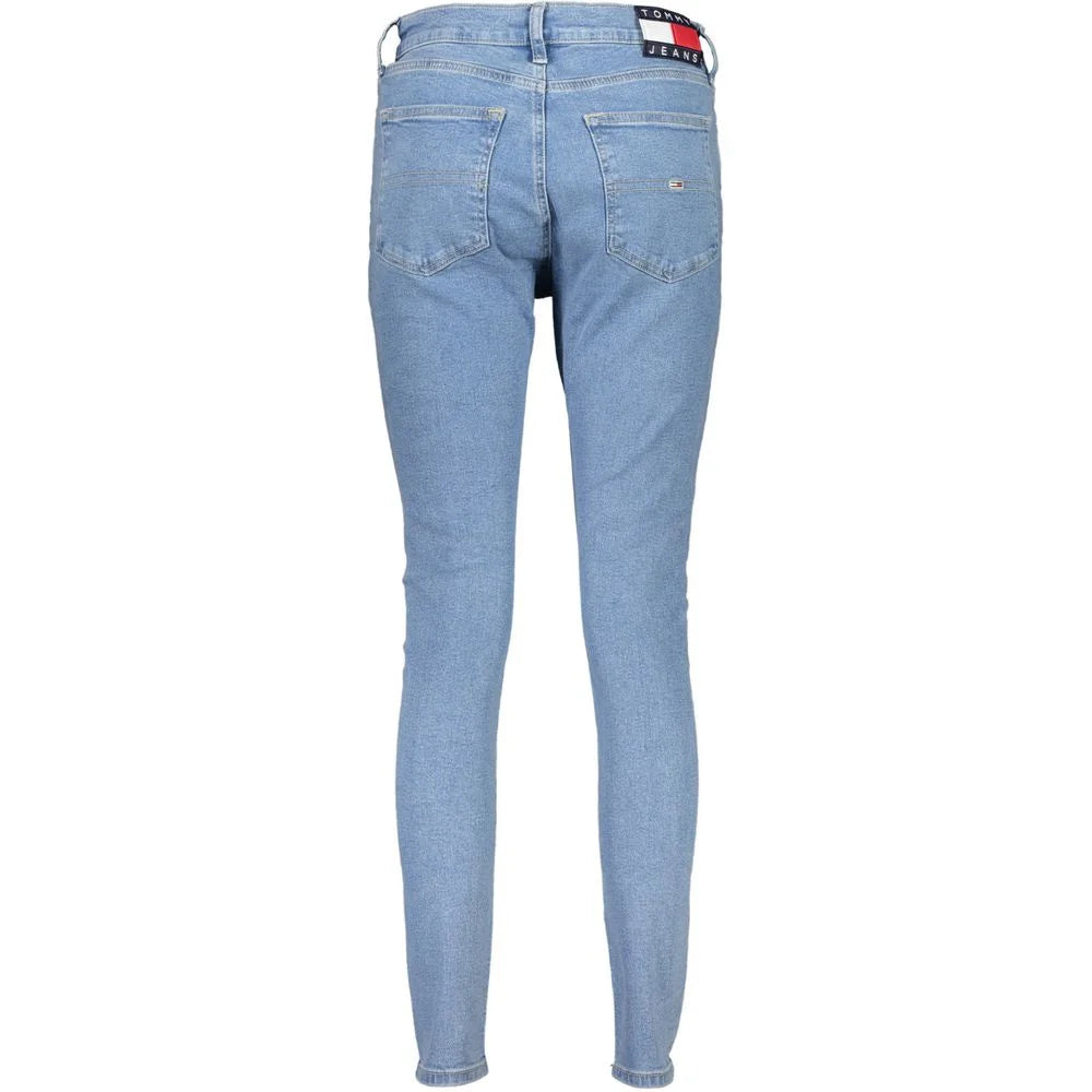 Tommy Hilfiger Blue Cotton Women Skinny Jean - Jeans