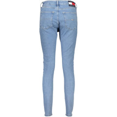 Tommy Hilfiger Blue Cotton Women Skinny Jean - Jeans