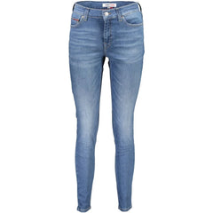 Tommy Hilfiger Blue Cotton Women Skinny Jean - Jeans