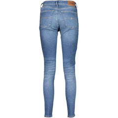 Tommy Hilfiger Blue Cotton Women Skinny Jean - Jeans