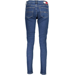 Tommy Hilfiger Blue Cotton Women Skinny Jean - W25 | L32