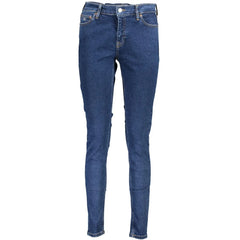 Tommy Hilfiger Blue Cotton Women Skinny Jean - W25 | L32