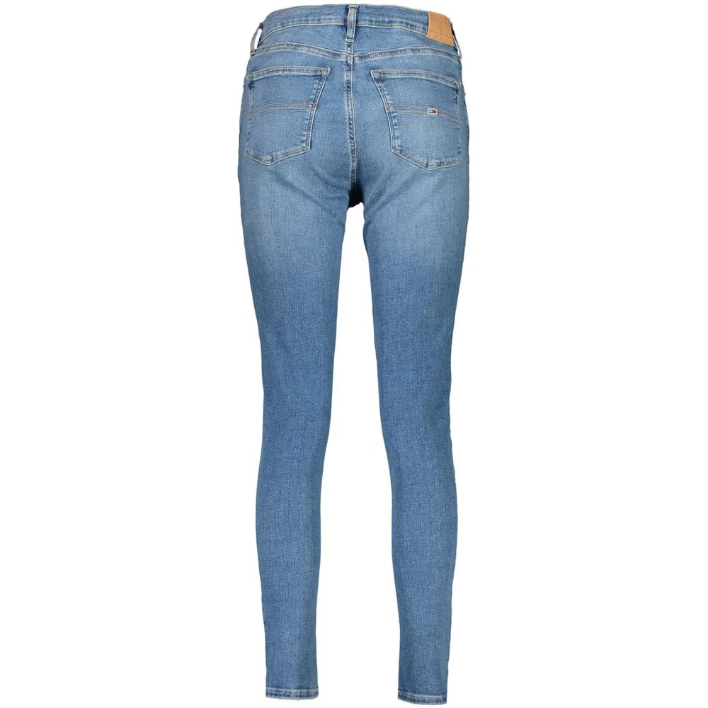 Tommy Hilfiger Blue Cotton Women Skinny Jean - W26 | L30 - Jeans