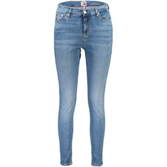 Tommy Hilfiger Blue Cotton Women Skinny Jean - W26 | L30 - Jeans