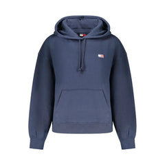 Tommy Hilfiger Blue Cotton Women Sweater - Hoodies