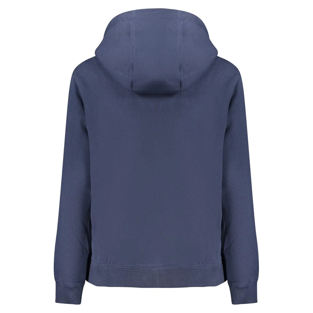 Tommy Hilfiger Blue Cotton Women Sweater - Hoodies