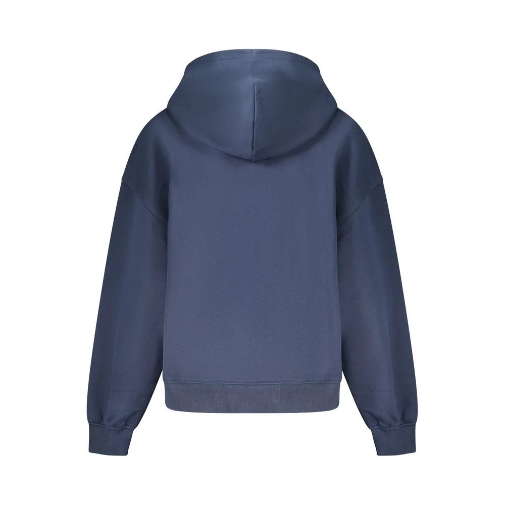 Tommy Hilfiger Blue Cotton Women Sweater - Hoodies