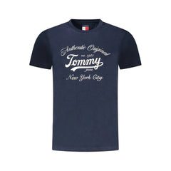 Tommy Hilfiger Blue Cotton Women T-Shirt - T-Shirts