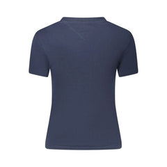 Tommy Hilfiger Blue Cotton Women T-Shirt - T-Shirts