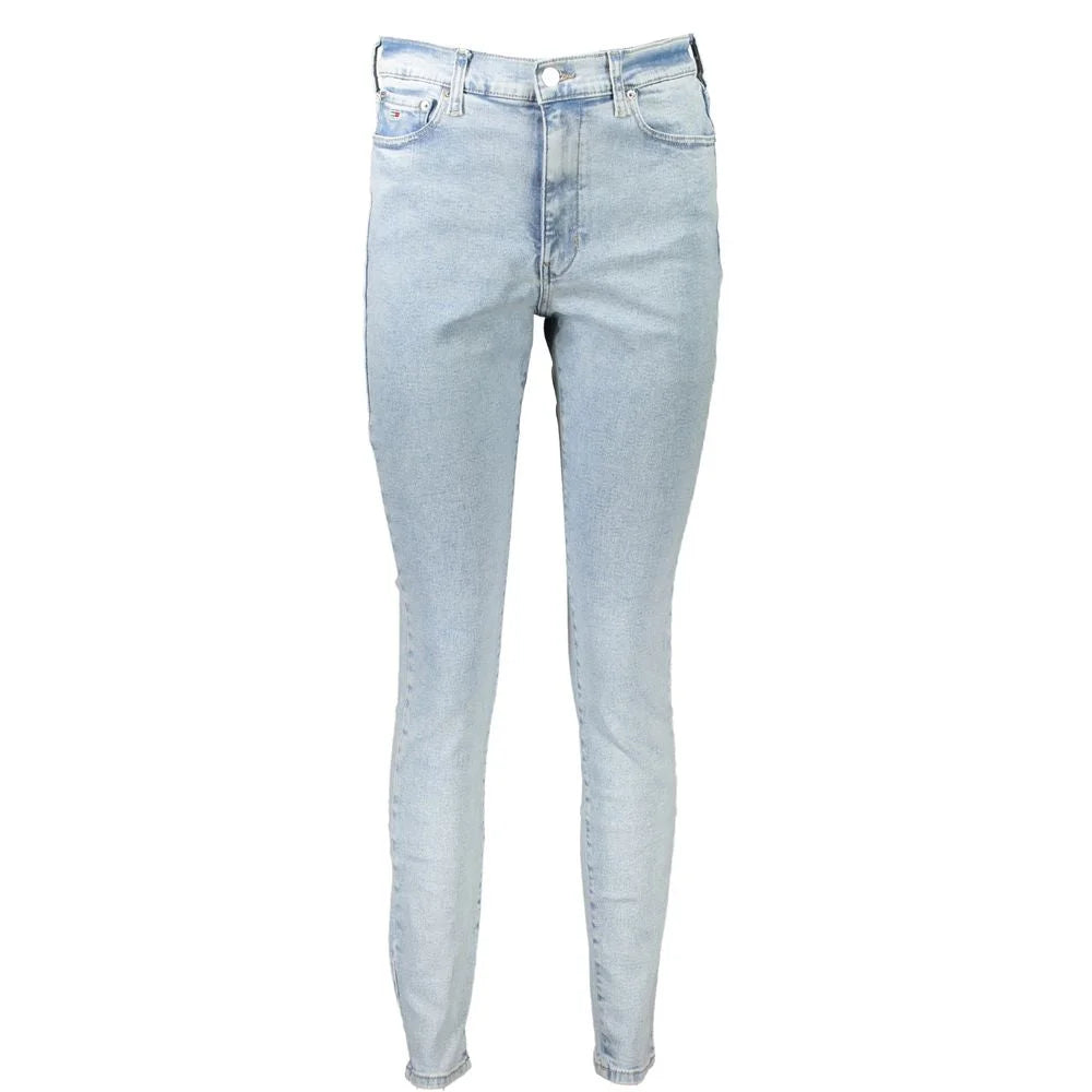 Tommy Hilfiger Blue Cotton Women’s Skinny Jean