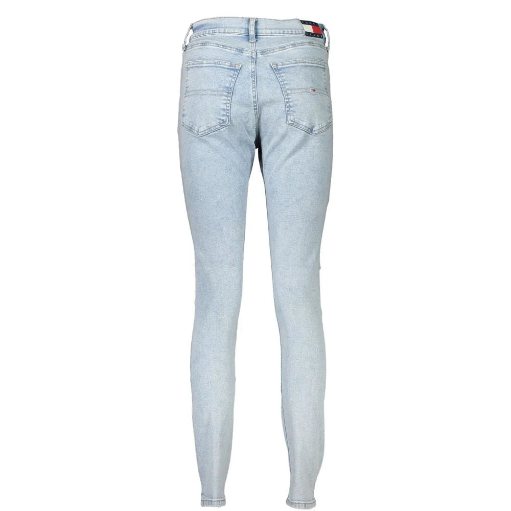 Tommy Hilfiger Blue Cotton Women’s Skinny Jean - Jeans