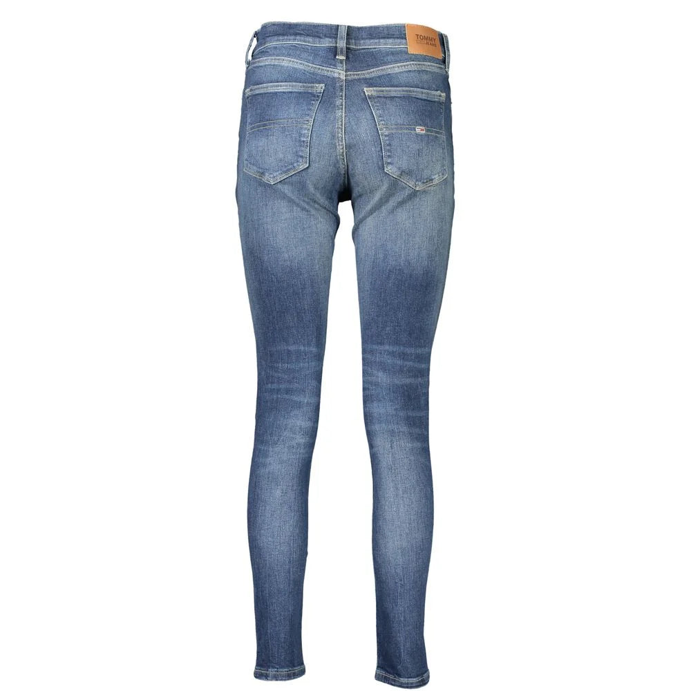 Tommy Hilfiger Blue Cotton Women’s Skinny Jean - W24 | L30