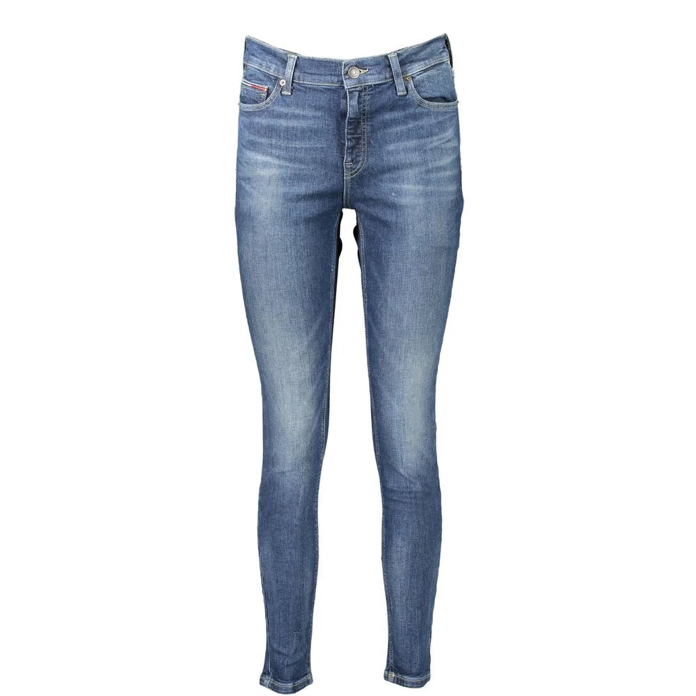 Tommy Hilfiger Blue Cotton Women’s Skinny Jean - W24 | L30