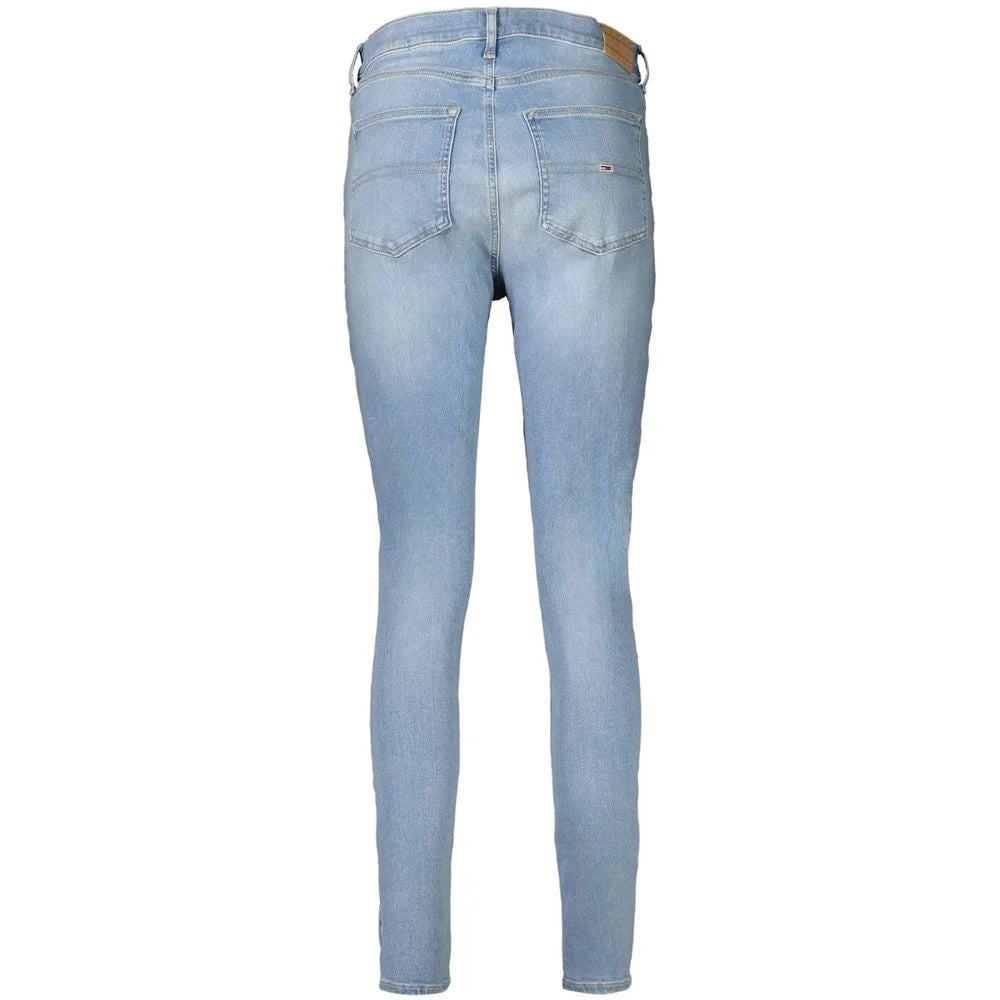 Tommy Hilfiger Blue Cotton Women’s Skinny Jean - W25 | L30