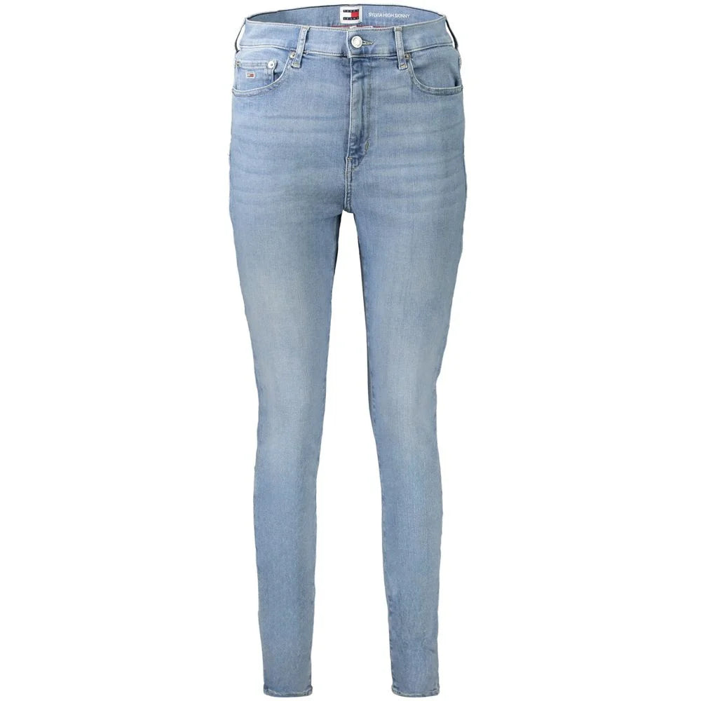 Tommy Hilfiger Blue Cotton Women’s Skinny Jean - W25 | L30