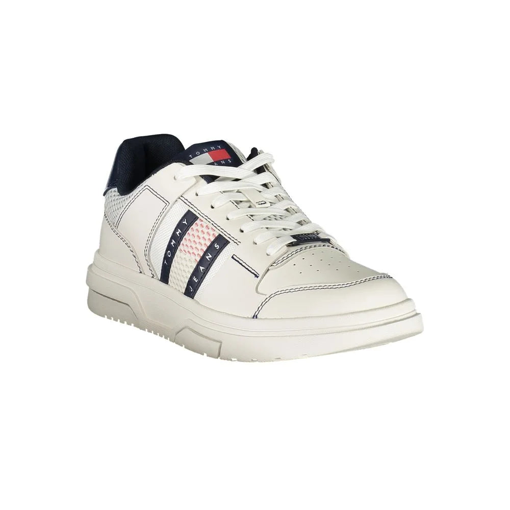Tommy Hilfiger Blue Leather Men Sneaker - Sneakers