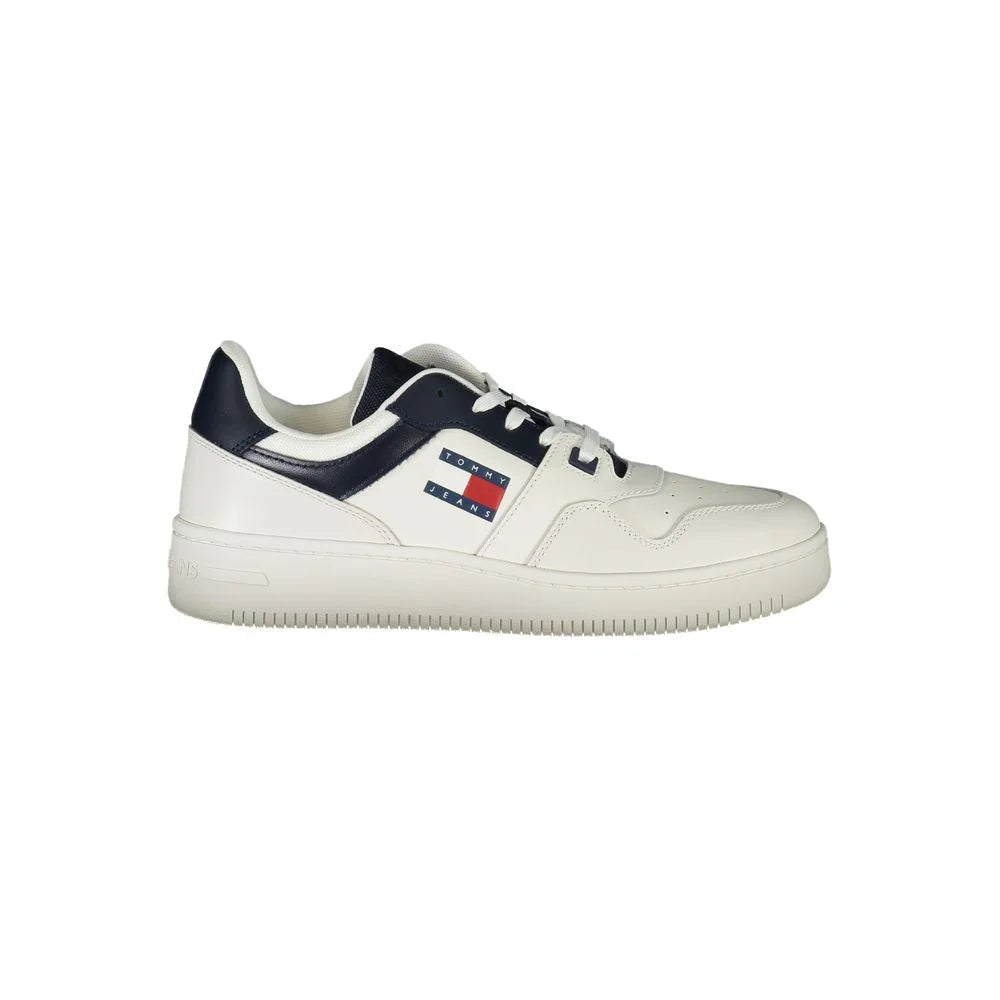 Tommy Hilfiger Blue Leather Men Sneaker - Sneakers