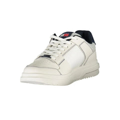 Tommy Hilfiger Blue Leather Men Sneaker - Sneakers
