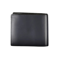 Tommy Hilfiger Blue Leather Wallet - Wallets