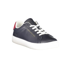 Tommy Hilfiger Blue Leather Women Sneaker - Sneakers
