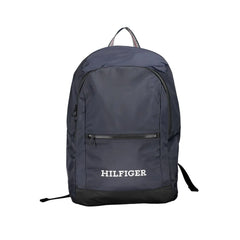 Tommy Hilfiger Blue Polyester Backpack - Laptop Backpacks