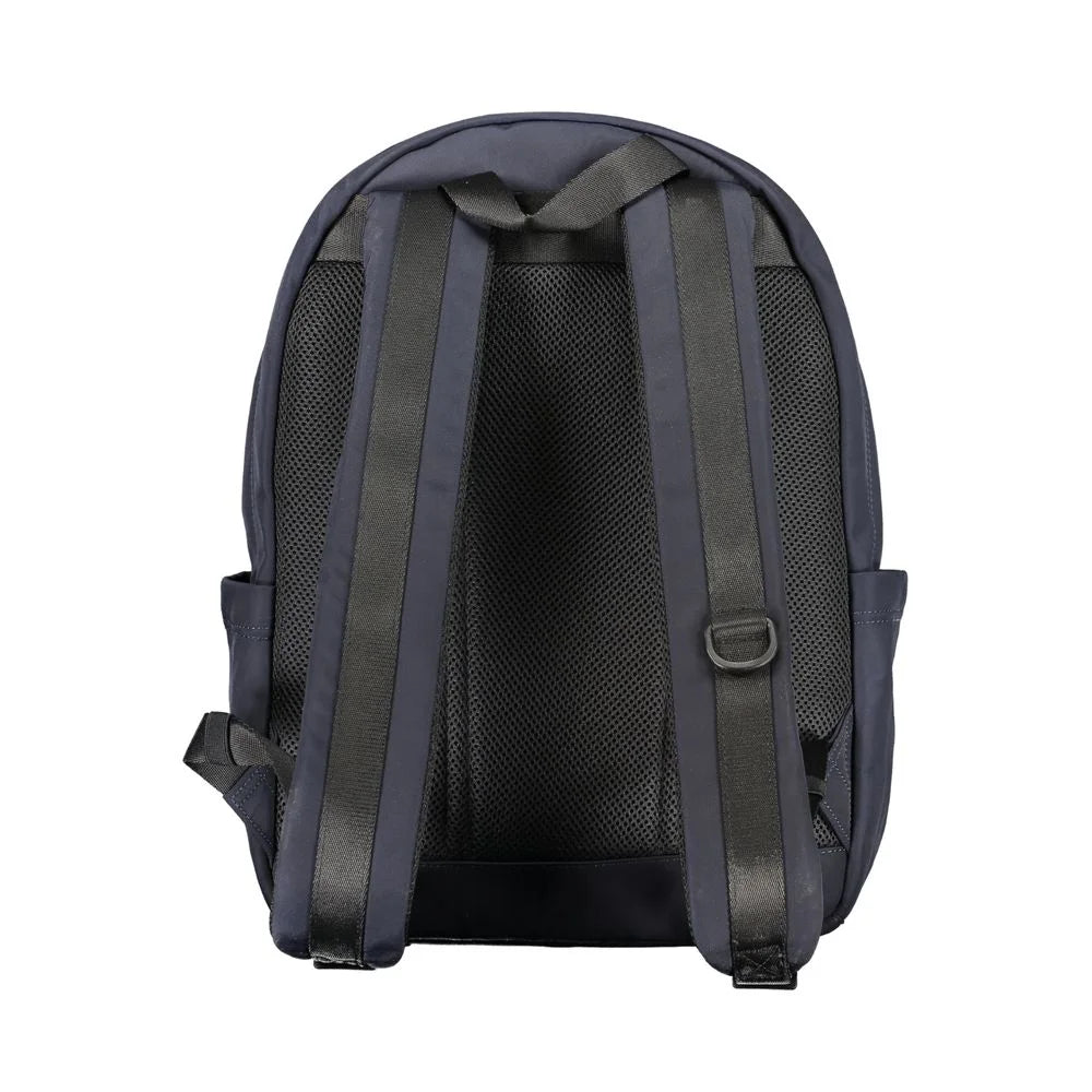 Tommy Hilfiger Blue Polyester Backpack - School Backpacks