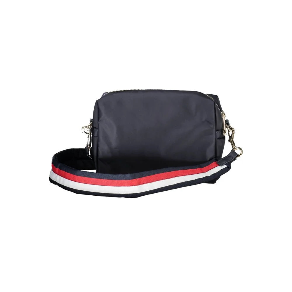 Tommy Hilfiger Blue Polyester Handbag - Cross Body Bags