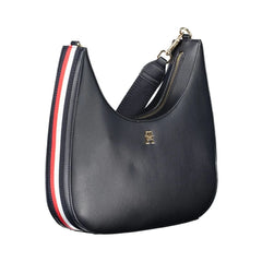Tommy Hilfiger Blue Polyester Handbag - Shoulder Bags