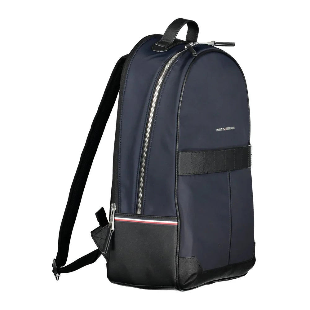 Tommy Hilfiger Blue Polyester Men Backpack - Backpacks