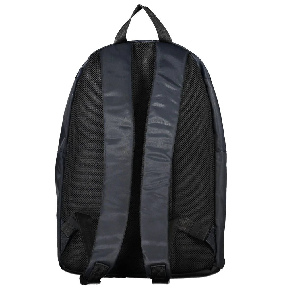Tommy Hilfiger Blue Polyester Men Backpack - Laptop Backpacks