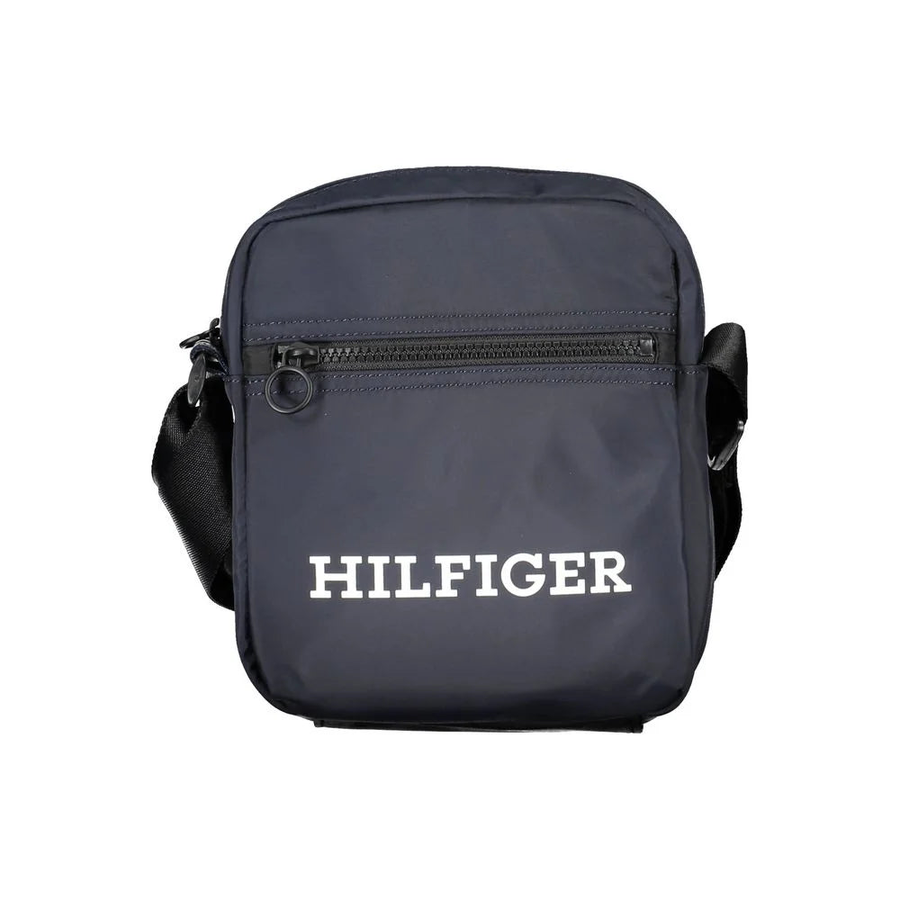 Tommy Hilfiger Blue Polyester Men Shoulder Bag - Cross Body Bags