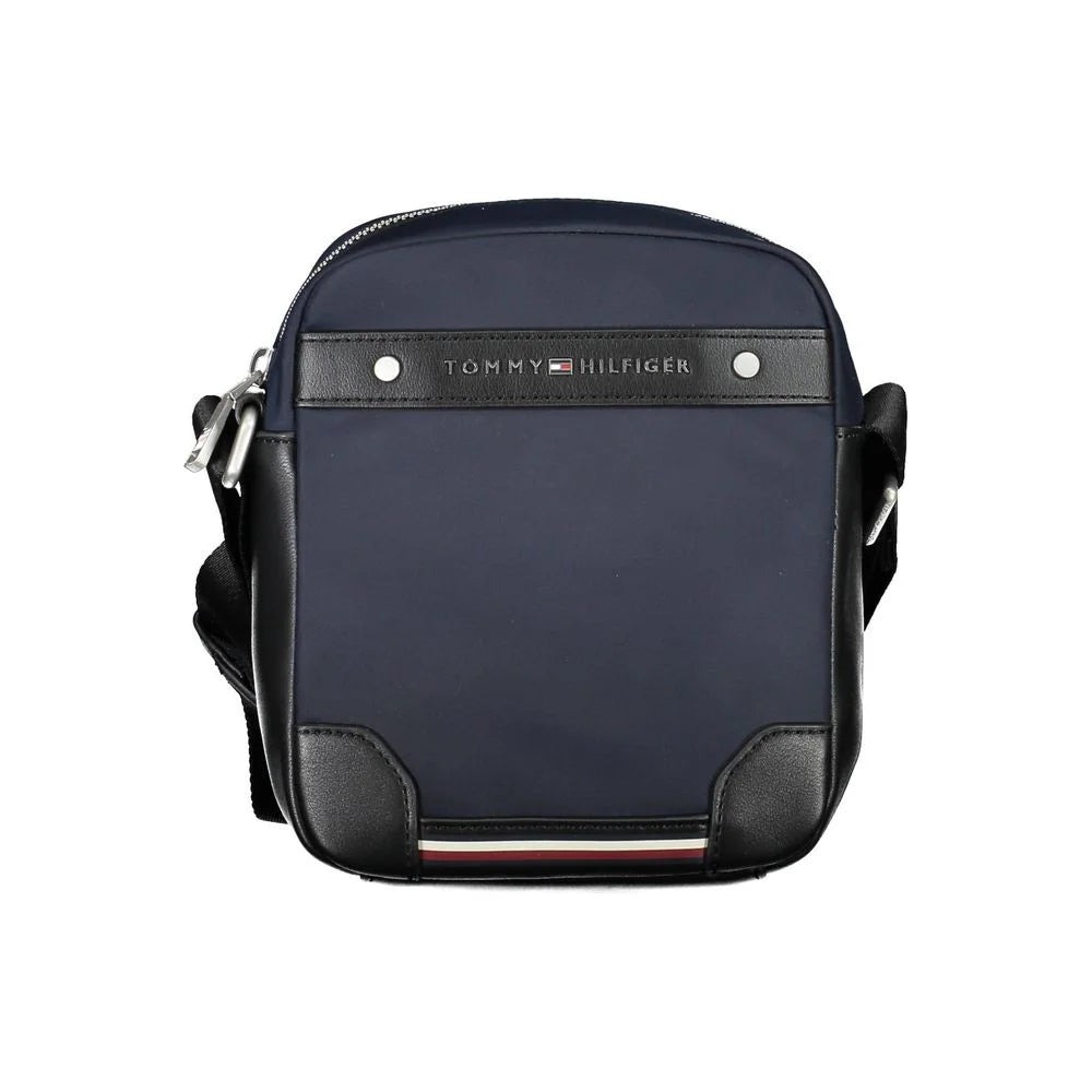 Tommy Hilfiger Blue Polyester Men Shoulder Bag - Cross Body Bags