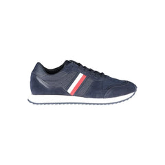 Tommy Hilfiger Blue Polyester Men Sneaker - EU40/US7 - Sneakers