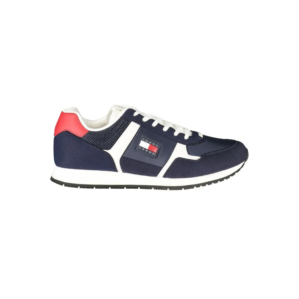 Tommy Hilfiger Blue Polyester Men Sneaker - Sneakers