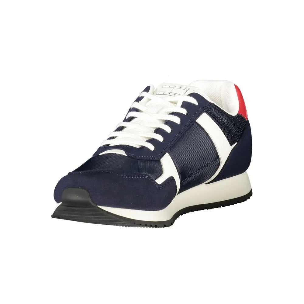 Tommy Hilfiger Blue Polyester Men Sneaker - Sneakers