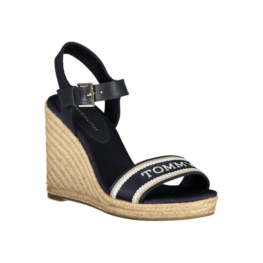 Tommy Hilfiger Blue Polyester Sandal - Sandals