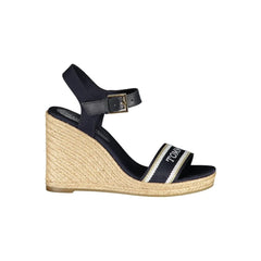 Tommy Hilfiger Blue Polyester Sandal - Sandals