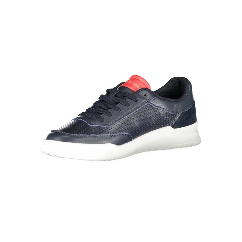 Tommy Hilfiger Blue Polyester Sneaker - EU41/US8 - Sneakers
