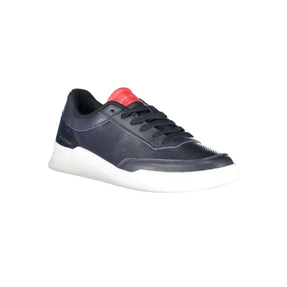 Tommy Hilfiger Blue Polyester Sneaker - EU41/US8 - Sneakers