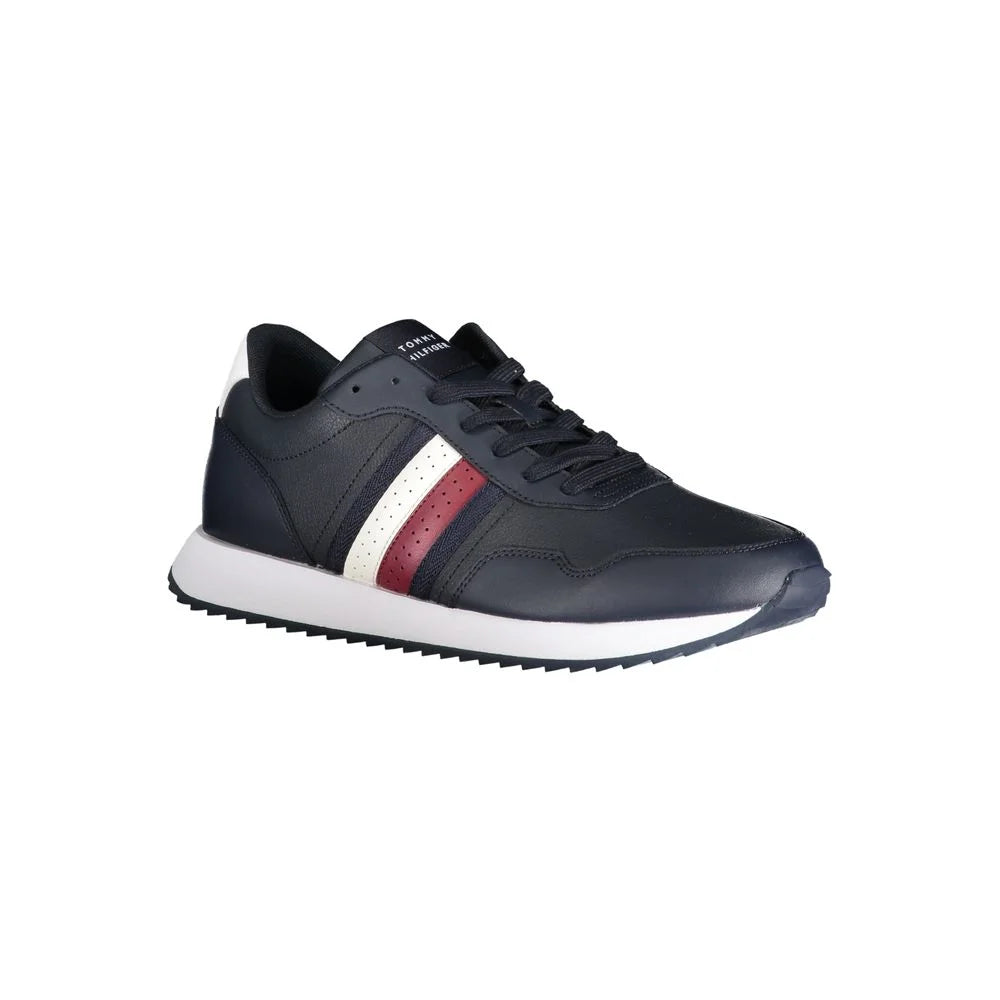 Tommy Hilfiger Blue Polyester Sneaker - EU46 - Sneakers
