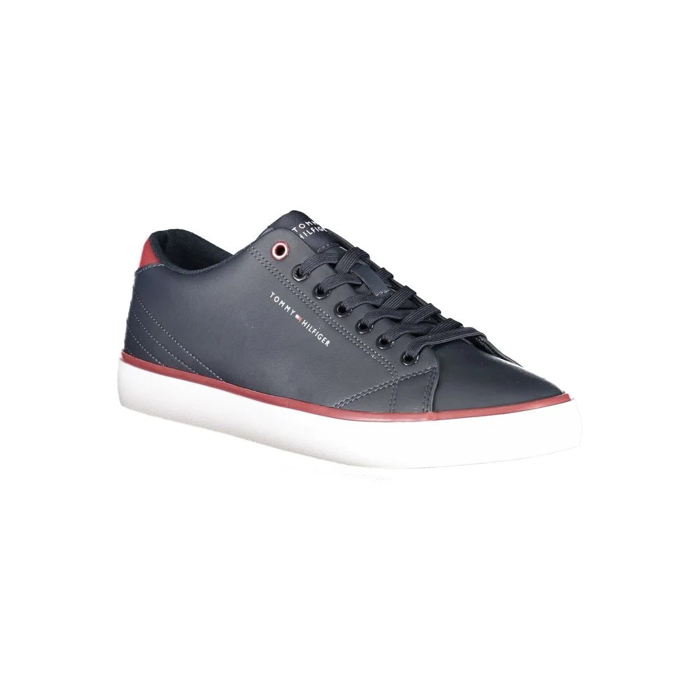 Tommy Hilfiger Blue Polyester Sneaker - Sneakers