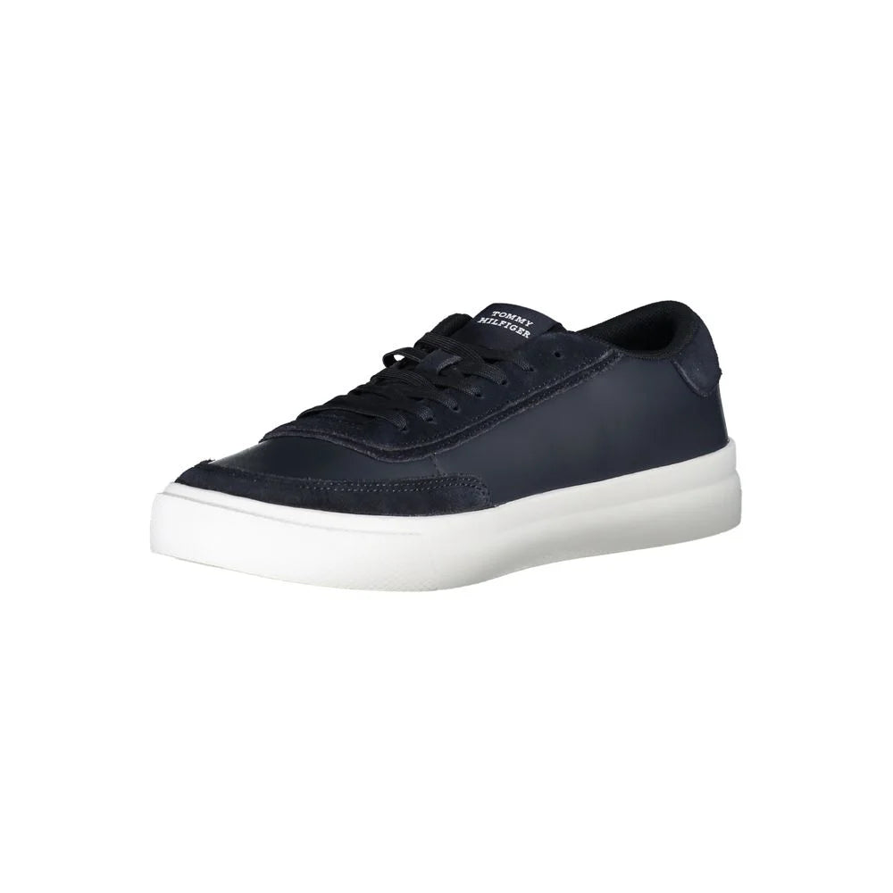 Tommy Hilfiger Blue Polyester Sneaker - Sneakers