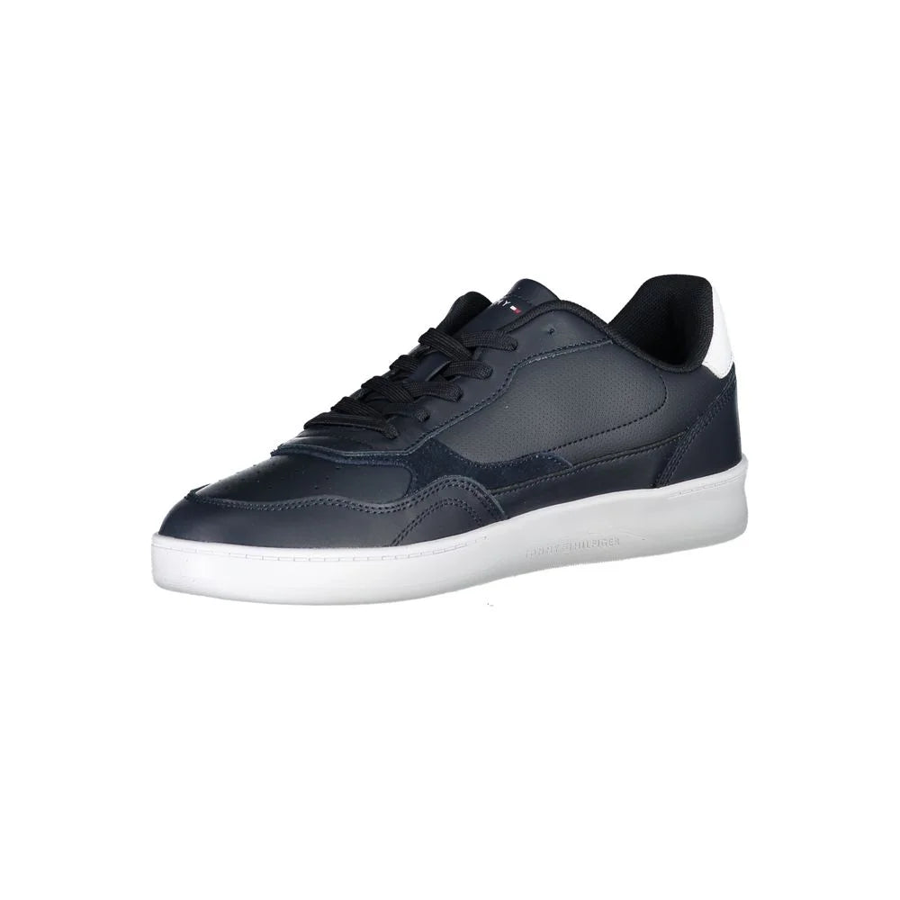 Tommy Hilfiger Blue Polyester Sneaker - Sneakers