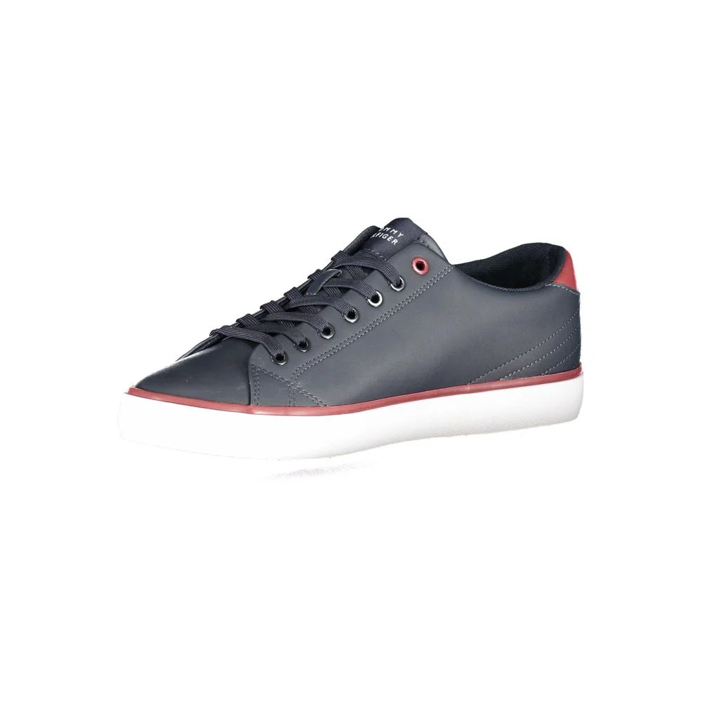 Tommy Hilfiger Blue Polyester Sneaker - Sneakers