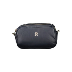 Tommy Hilfiger Blue Polyester Women Handbag - Shoulder Bags