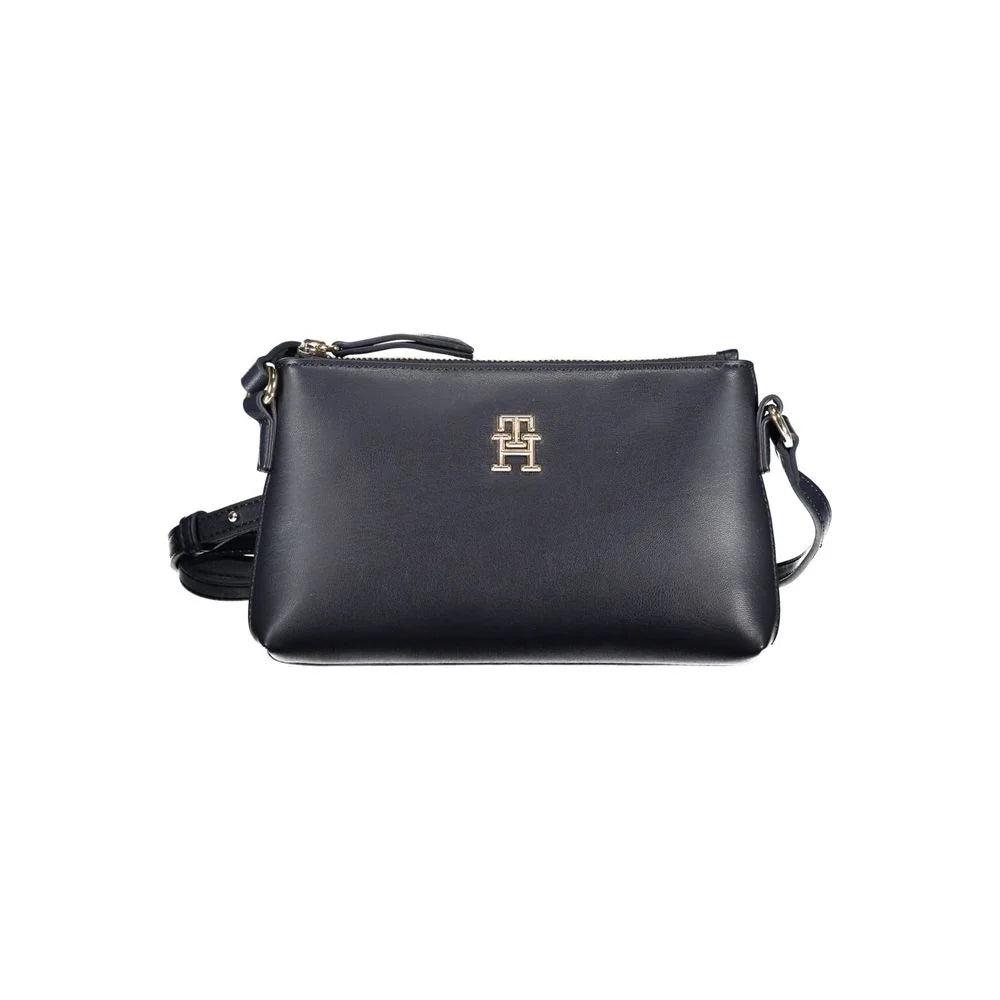 Tommy Hilfiger Blue Polyethylene Handbag - Cross Body Bags