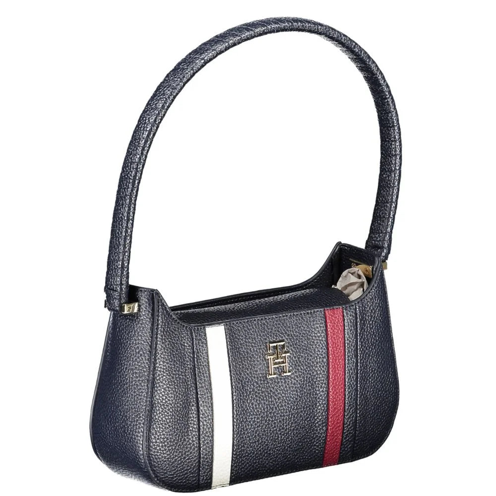 Tommy Hilfiger Blue Polyethylene Handbag - Shoulder Bags