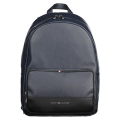 Tommy Hilfiger Blue Polyethylene Men Backpack - Laptop Backpacks